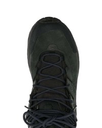 schwarze hohe Sneakers aus Leder von Hoka One One