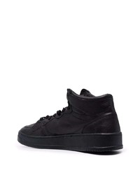 schwarze hohe Sneakers aus Leder von AUTRY