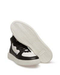 schwarze hohe Sneakers aus Leder von Bally