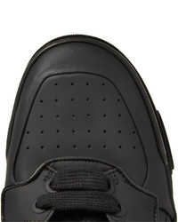 schwarze hohe Sneakers aus Leder von Givenchy