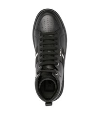 schwarze hohe Sneakers aus Leder von Bally