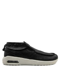 schwarze hohe Sneakers aus Leder von Nike