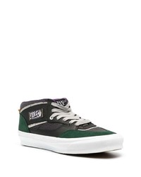 schwarze hohe Sneakers aus Leder von Vans