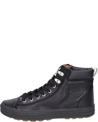 schwarze hohe Sneakers aus Leder von Palladium