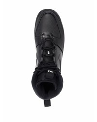 schwarze hohe Sneakers aus Leder von Nike