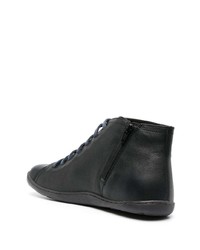 schwarze hohe Sneakers aus Leder von Camper