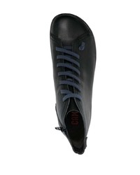 schwarze hohe Sneakers aus Leder von Camper