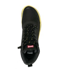 schwarze hohe Sneakers aus Leder von Camper