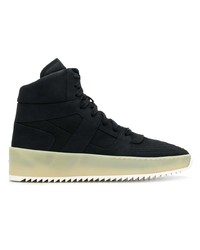 schwarze hohe Sneakers aus Leder von Fear Of God