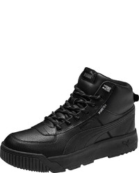 schwarze hohe Sneakers aus Leder von Puma