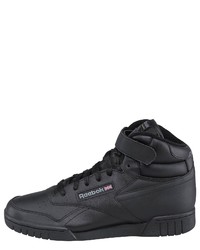 schwarze hohe Sneakers aus Leder von Reebok Classic