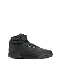 schwarze hohe Sneakers aus Leder von Reebok