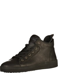 schwarze hohe Sneakers aus Leder von Replay