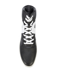 schwarze hohe Sneakers aus Leder von Fear Of God