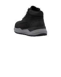schwarze hohe Sneakers aus Leder von Rieker