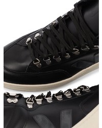 schwarze hohe Sneakers aus Leder von Veja