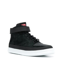 schwarze hohe Sneakers aus Leder von Camper