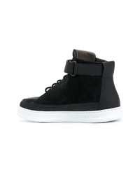 schwarze hohe Sneakers aus Leder von Camper