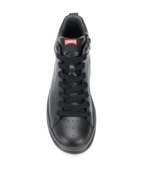 schwarze hohe Sneakers aus Leder von Camper