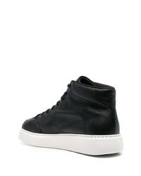 schwarze hohe Sneakers aus Leder von Camper