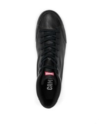 schwarze hohe Sneakers aus Leder von Camper