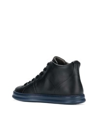 schwarze hohe Sneakers aus Leder von Camper