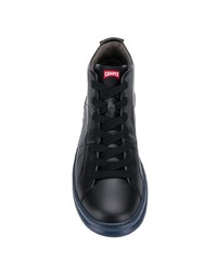 schwarze hohe Sneakers aus Leder von Camper