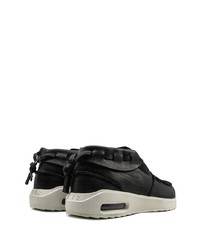 schwarze hohe Sneakers aus Leder von Nike