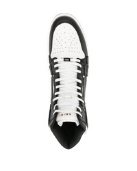 schwarze hohe Sneakers aus Leder von Amiri