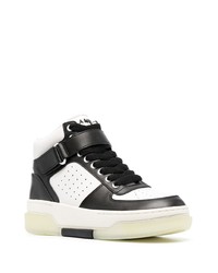 schwarze hohe Sneakers aus Leder von Amiri