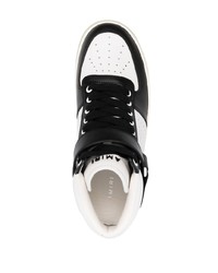 schwarze hohe Sneakers aus Leder von Amiri