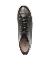 schwarze hohe Sneakers aus Leder von Buttero