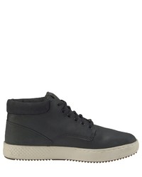 schwarze hohe Sneakers aus Leder von Timberland