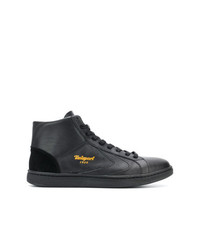 schwarze hohe Sneakers aus Leder von Valsport