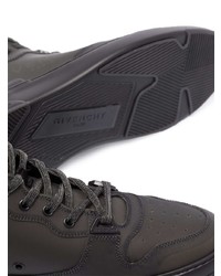 schwarze hohe Sneakers aus Leder von Givenchy