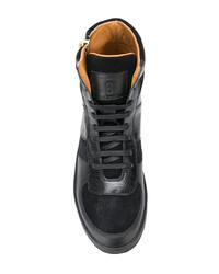 schwarze hohe Sneakers aus Leder von Marc Jacobs