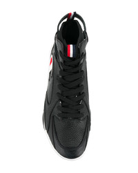 schwarze hohe Sneakers aus Leder von Champion