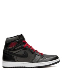 schwarze hohe Sneakers aus Segeltuch von Jordan