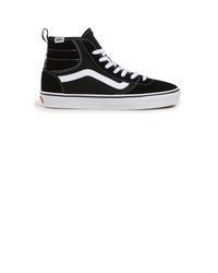 schwarze hohe Sneakers aus Segeltuch von Vans