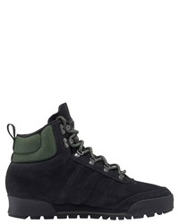 schwarze hohe Sneakers aus Wildleder von adidas Originals