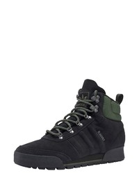 schwarze hohe Sneakers aus Wildleder von adidas Originals