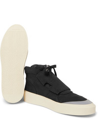 schwarze hohe Sneakers aus Wildleder von Fear Of God