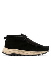 schwarze hohe Sneakers aus Wildleder von Clarks Originals