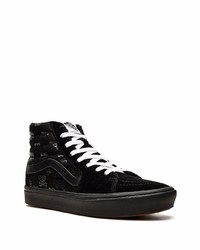 schwarze hohe Sneakers aus Wildleder von Vans