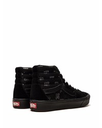 schwarze hohe Sneakers aus Wildleder von Vans