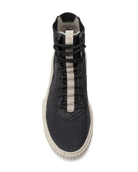 schwarze hohe Sneakers aus Wildleder von Puma