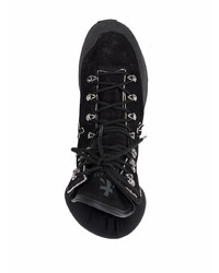 schwarze hohe Sneakers aus Wildleder von Premiata