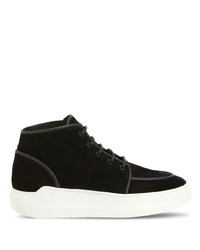 schwarze hohe Sneakers aus Wildleder von Giuseppe Zanotti