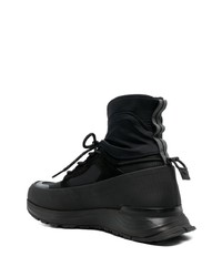 schwarze hohe Sneakers aus Wildleder von Canada Goose