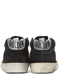 schwarze hohe Sneakers aus Wildleder von Golden Goose Deluxe Brand